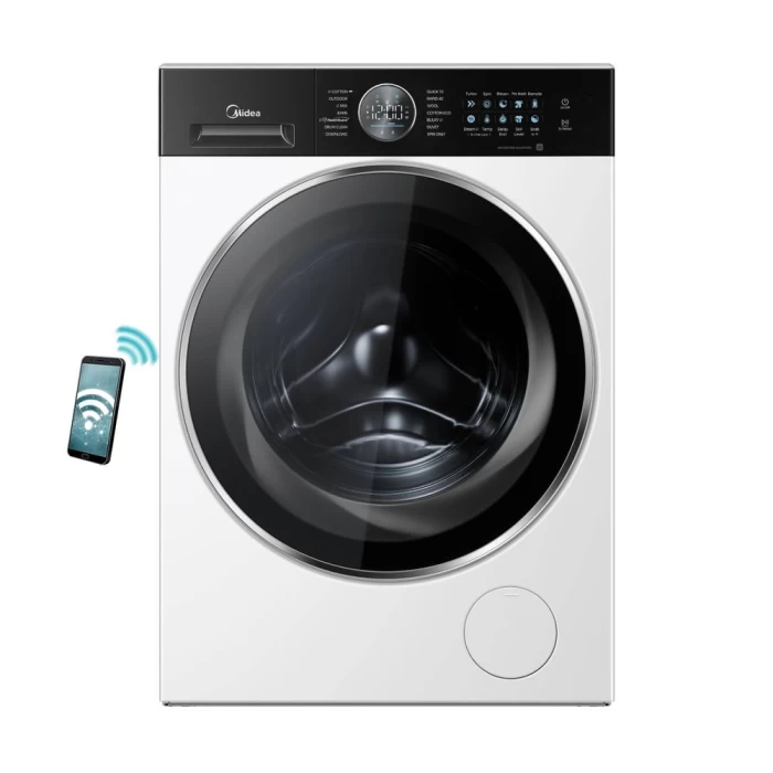 (Preview 1) Midea MF210W100BA30/W-GR 10 Kg Πλυντήριο Ρούχων