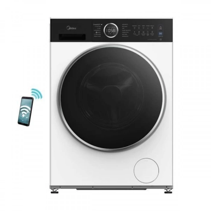 (Preview 1) Midea Πλυντήριο Ρούχων 8kg MF205W80BA30/W-GR