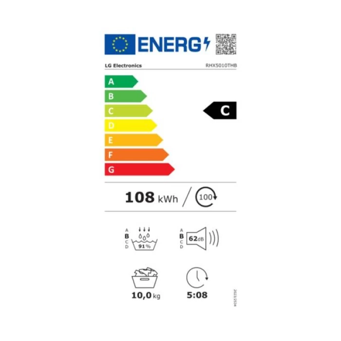 (Preview 5) LG RHX5010THB 10kg Στεγνωτήριο