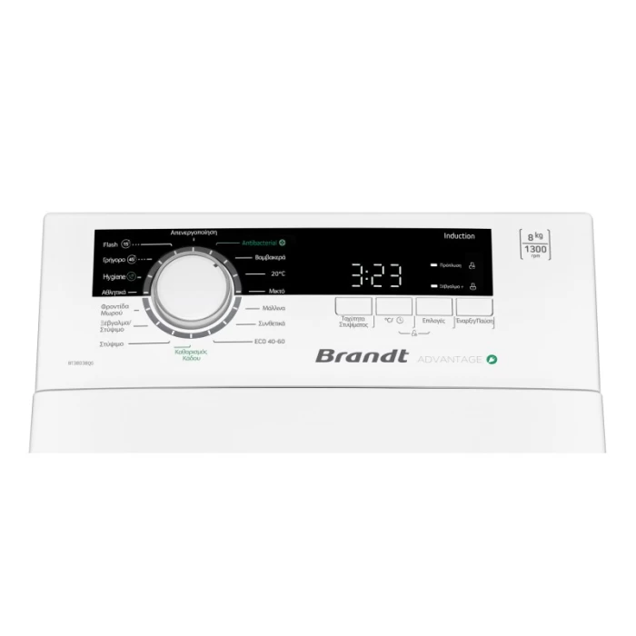 (Preview 2) Brandt BT38038Q πλυντήριο ρούχων άνω φόρτωσης 8kg