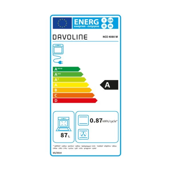 (Preview 4) Davoline NCE 6080 White Κουζίνα Εμαγιέ