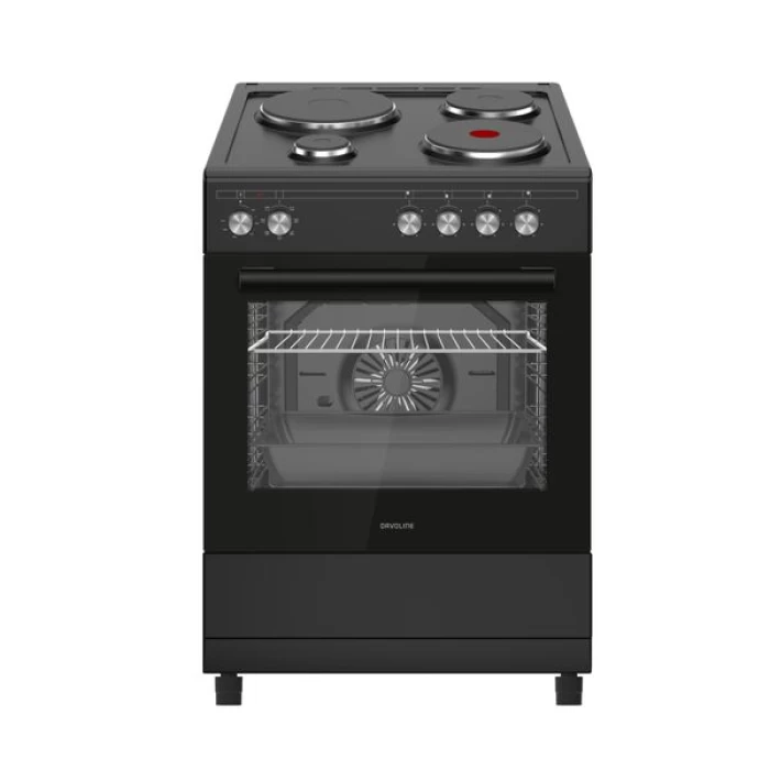 (Preview 1) Davoline NCE 6080 Black Mat Κουζίνα Εμαγιέ