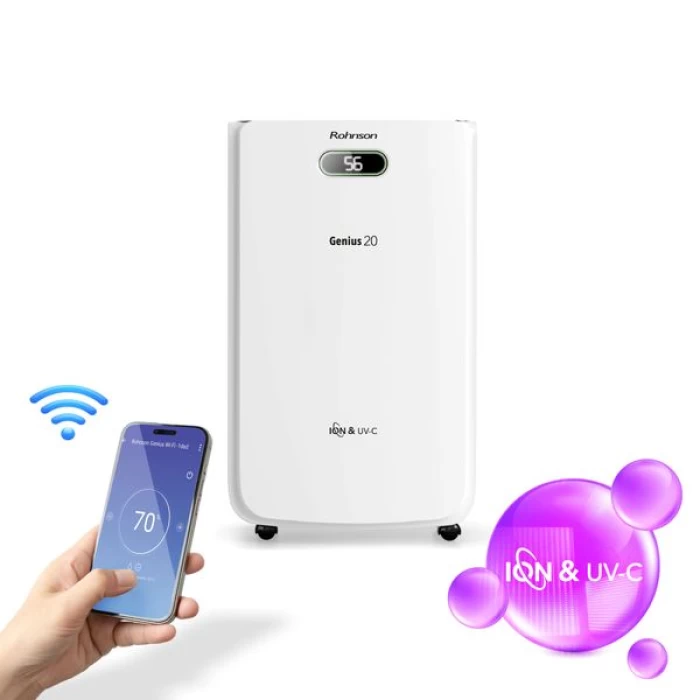(Preview 12) Rohnson R-95020 Genius με WiFi 20lt/24h Αφυγραντήρας