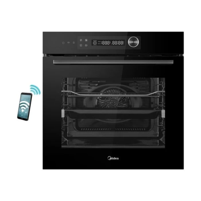 (Preview 1) Midea MBO7NP30E4-BK Εντοιχιζόμενος Φούρνος