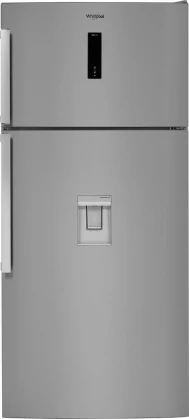 Whirlpool W84TE 72 X AQUA 2 Ψυγείο Δίπορτο 587lt NoFrost Inox Υ186xΠ84xΒ75εκ.
