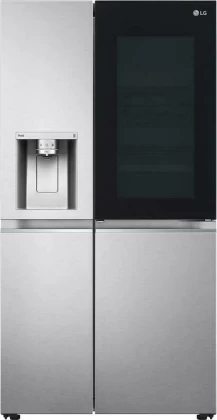 LG GSXV91BSAF Ψυγείο Ντουλάπα 635lt NoFrost Inox Υ179xΠ91.3xΒ73.5εκ.