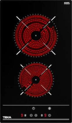 Teka TBC 32010 BK TTC Κεραμική Εστία Αυτόνομη Domino 30x51cm