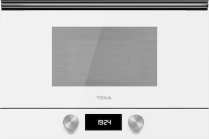 Teka ML 8220 BIS L Εντοιχιζόμενος Φούρνος Μικροκυμάτων με Grill 22lt Λευκός