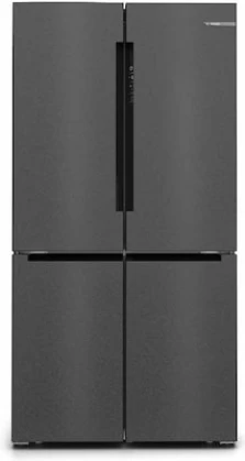 Bosch KFN96AXEA Ψυγείο Ντουλάπα 605lt Total NoFrost Υ183xΠ91xΒ73.1εκ. Inox