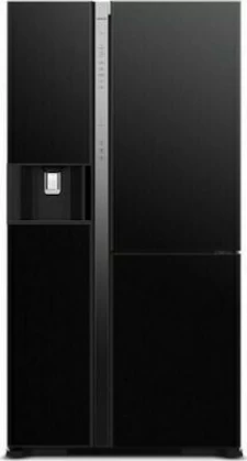 Hitachi R-MX700GVRU0 GBK Ψυγείο Ντουλάπα 569lt Total NoFrost Υ179.5xΠ92xΒ72εκ. Μαύρο