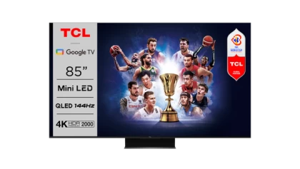 TCL Mini LED 85C845 85 Τηλεόραση Smart 4K TV