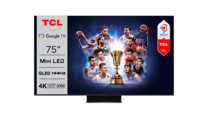 TCL Mini LED 75C845 75 Τηλεόραση Smart 4K TV