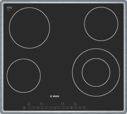 Αυτόνομη Κεραμική Εστία Bosch PKF645T14 Inox