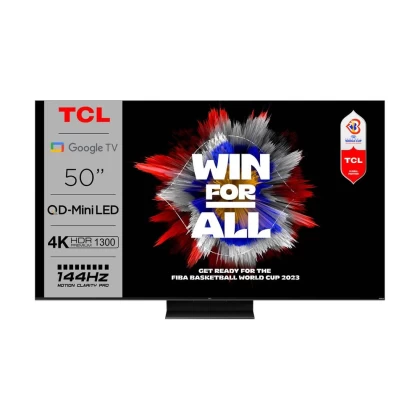 TCL Mini LED 50C805 Τηλεόραση Smart 4K TV 