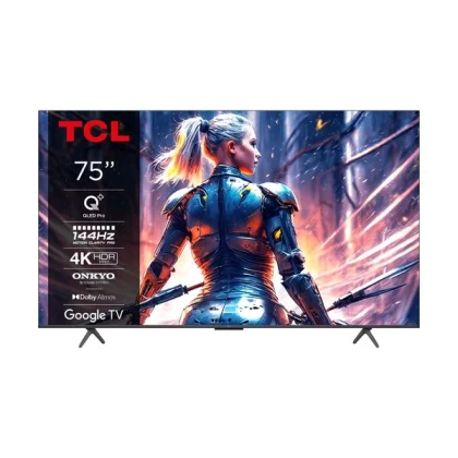 TCL QLED 75T8B 75 Τηλεόραση Google TV 4K