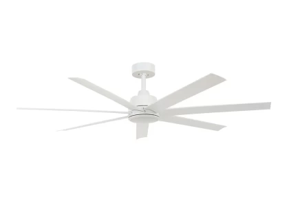 Beacon Lucci Air Atlanta Ανεμιστήρας Οροφής 142cm 12W με Φως & Τηλεχειριστήριο Λευκός 80213182
