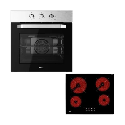 Teka HCB 6525 & TZ 6415 Inox Set Εντοιχισμού