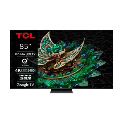 TCL QD Mini-LED 85C765 85 Τηλεόραση Google TV 4K