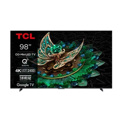 TCL QD Mini-LED 98C765 98 Τηλεόραση Google TV 4K