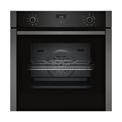 Neff B1ACE4AG3 Black Φούρνος Εντοιχιζόμενος