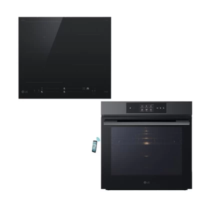 LG CBIZ2435B & WSED7665B Anthracite Set Εντοιχισμού