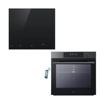 LG CBIZ2437B & WS7D7631WB Anthracite Set Εντοιχισμού