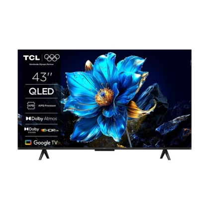 TCL QLED 43P7K 43 Τηλεόραση Google TV 4K