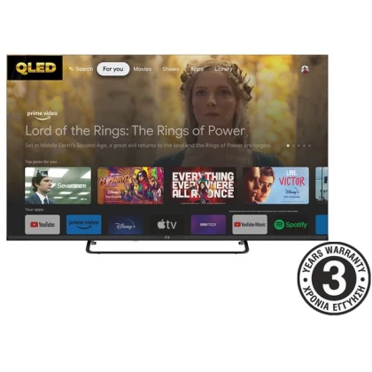 F&U QLED FLG50141QL 50 Τηλεόραση Google TV 4K