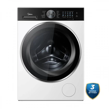Midea Πλυντήριο Ρούχων 8kg MF210W80BA20/W-GR