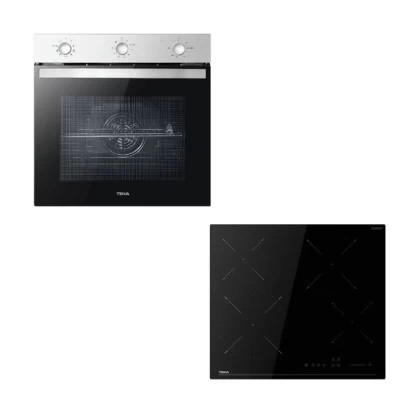 Teka Φούρνος HBB 6250 SS & Κεραμικές Εστίες TBC 64120 TCS BK Set Εντοιχισμού