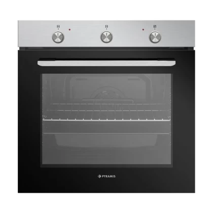 Pyramis PO78021008PIX Inox Φούρνος Εντοιχιζόμενος