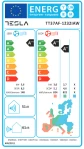 (Thumb 2) Tesla Κλιματιστικό Inverter 12000 BTU A+++/A++ με WiFi TT37AF-1232IAW