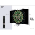 (Thumb 2) TCL QD Mini LED C6K Pro 55 Τηλεόραση Google TV 4K