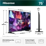 (Thumb 2) Hisense Hi-QLED 75E7S Pro 75 Τηλεόραση Smart 4K