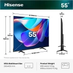 (Thumb 3) Hisense LED 55A6S 55 Τηλεόραση Smart 4K