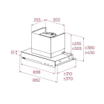 (Thumb 5) Teka GFI 97350 EOS Inox Απορροφητήρας Εντοιχιζόμενος