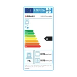 (Thumb 2) Pyramis PO78104010EBLΜ Black Matt Φούρνος Εντοιχιζόμενος