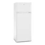 (Thumb 1) Nobu NBD143WE Δίπορτο Ψυγείο 208lt Υ143xΠ54.5xΒ55cm Λευκό